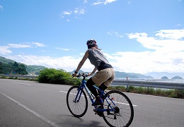 島のレンタサイクル