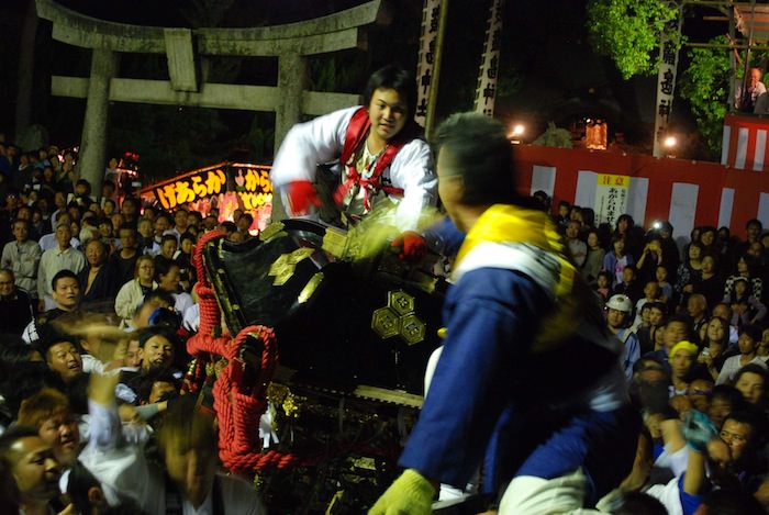 三津厳島神社秋祭り