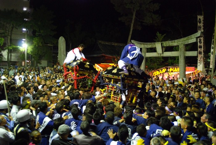 三津厳島神社秋祭り