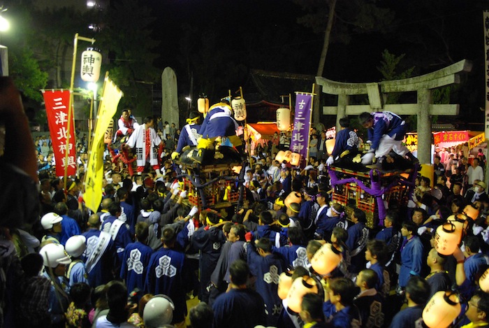 三津厳島神社秋祭り