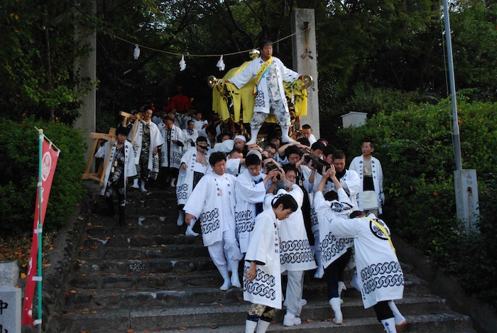 松山神社奴踊り
