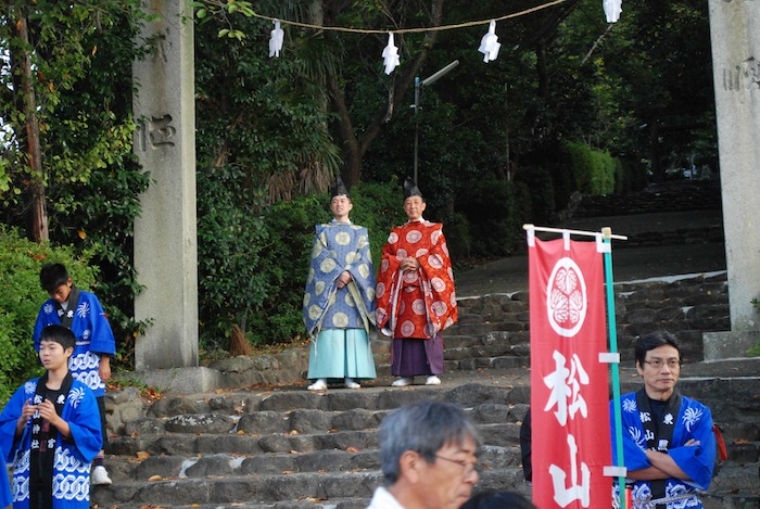 松山神社奴踊り