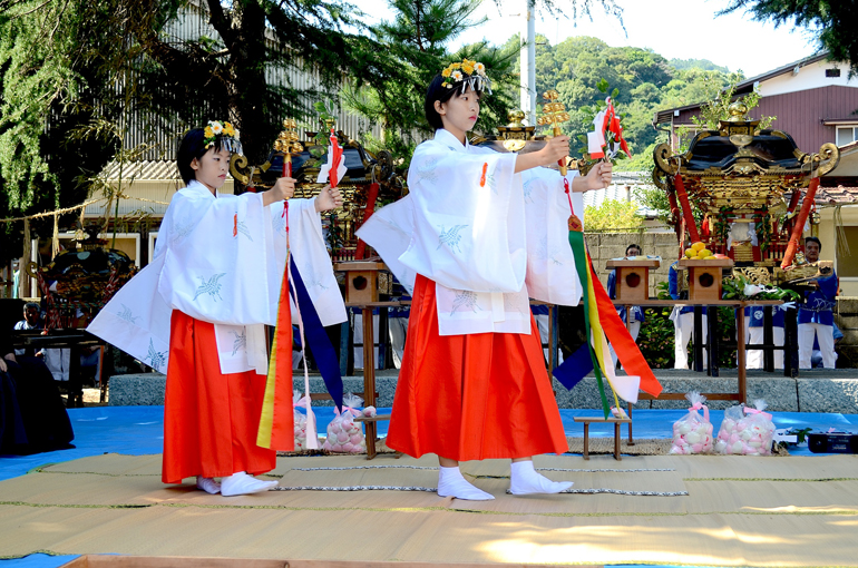 忽那八幡神宮　秋祭り