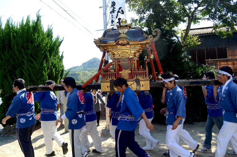 忽那八幡神宮　秋祭り