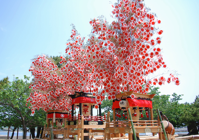 北条祭り櫂練り