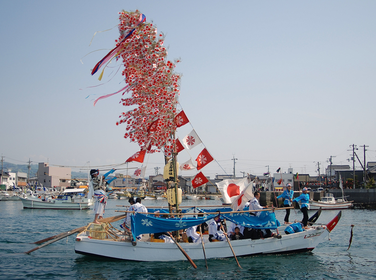 北条祭り櫂練り