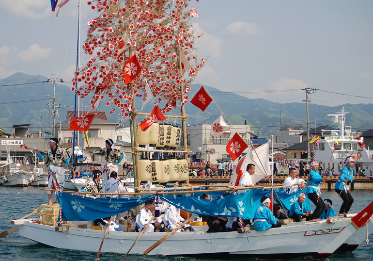 北条祭り櫂練り