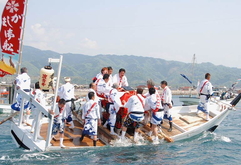 北条祭り櫂練り