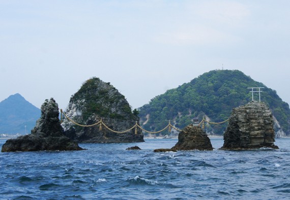 夫婦岩 玉理 寒戸島 見る 体験する 瀬戸内 松山 里島めぐり 瀬戸内 まつやま里島めぐり連絡協議会