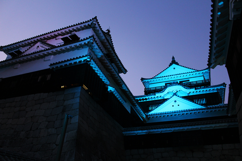 松山城　光の城