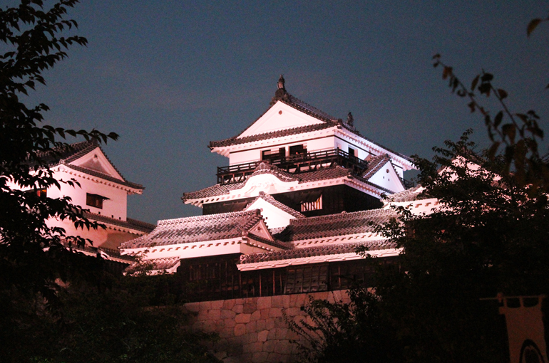 松山城　光の城