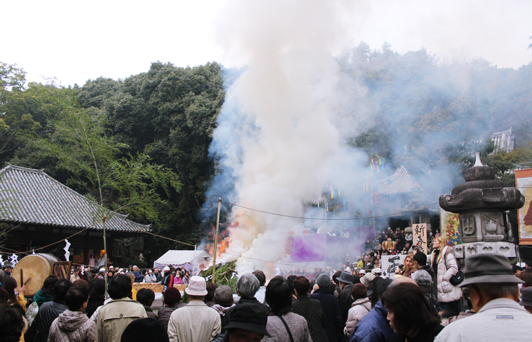 石手寺節分祭