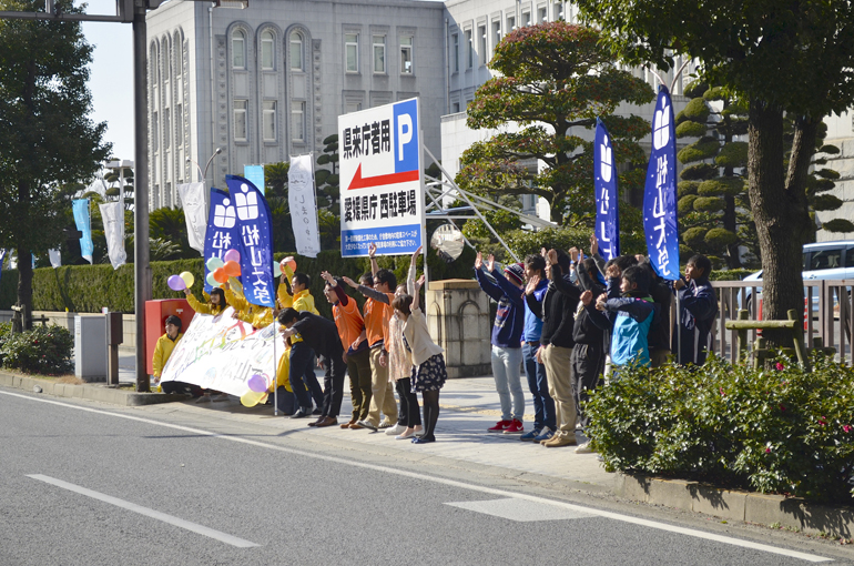 おもてなし日本一のまち松山PR映像撮影