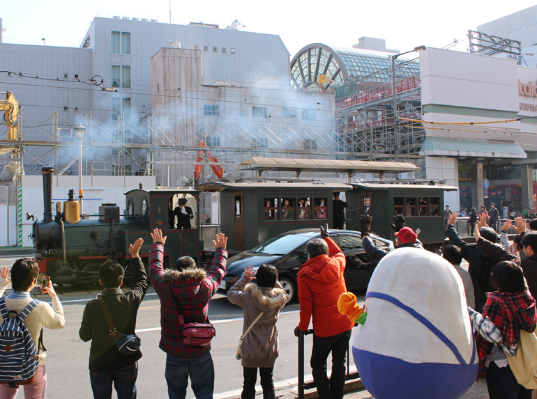 おもてなし日本一のまち松山PR映像撮影