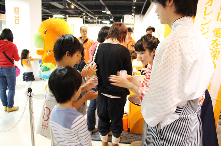 まつやまオレンジデー2014 in 東京タワー