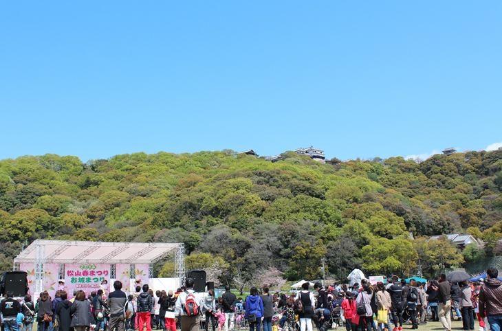 松山春まつり お城まつり