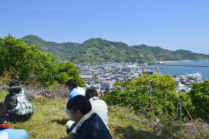 黒岩城登山から始める忽那水軍歴史の旅