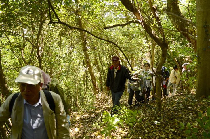 黒岩城登山から始める忽那水軍歴史の旅