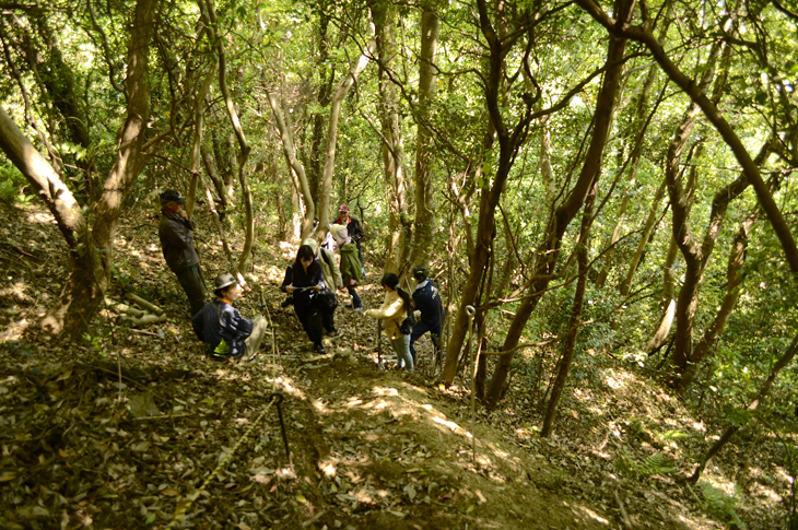 黒岩城登山から始める忽那水軍歴史の旅