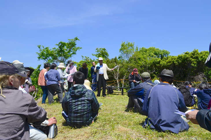 黒岩城登山から始める忽那水軍歴史の旅