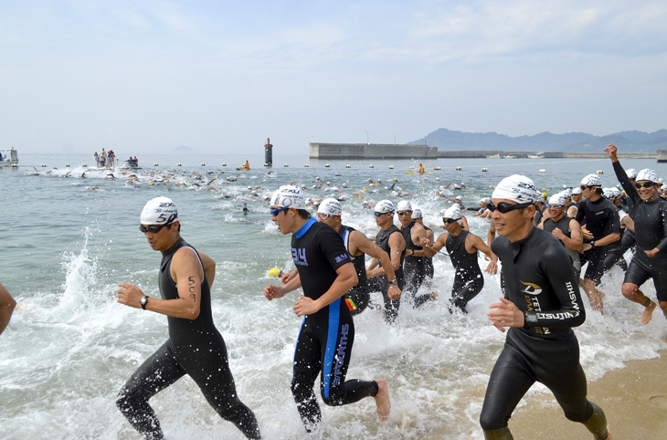 トライアスロン中島大会