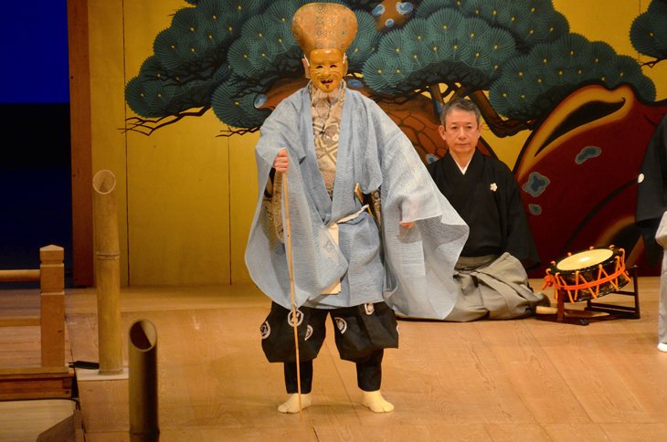 松山城薪能