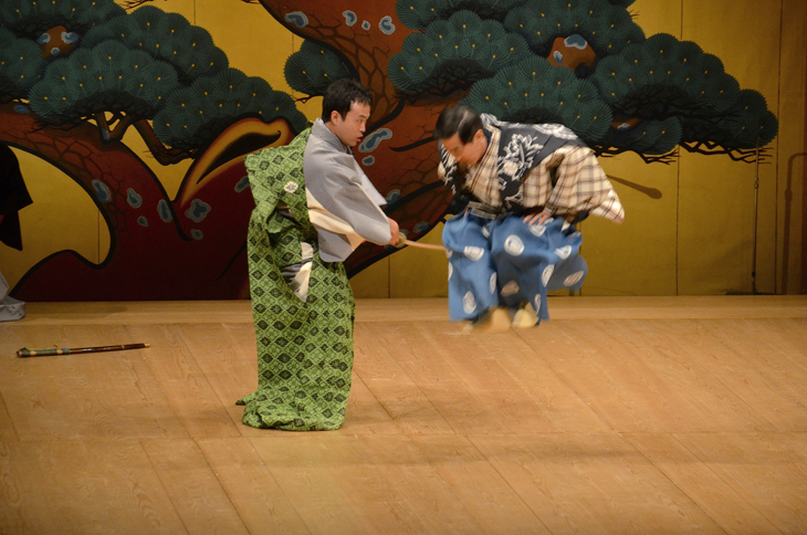 松山城薪能