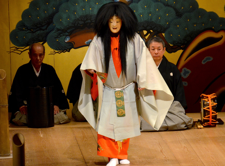 松山城薪能
