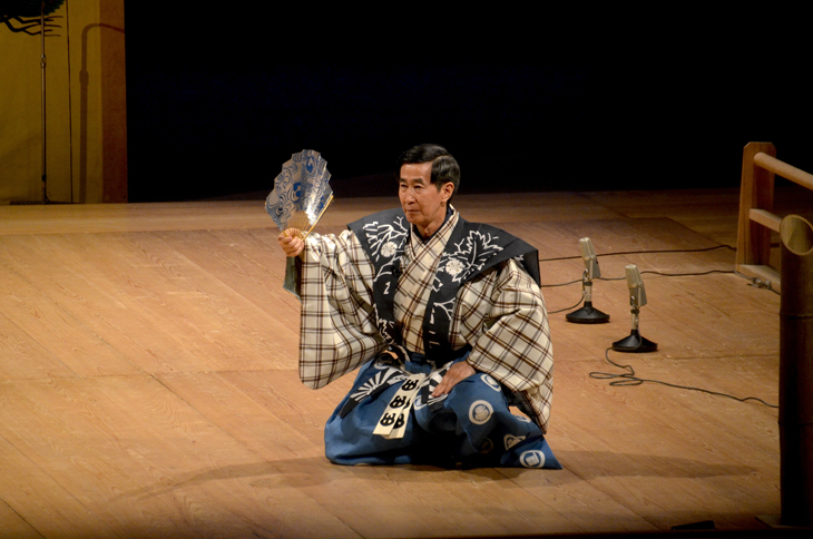 松山城薪能