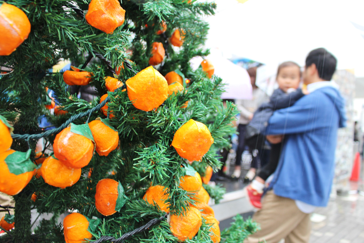 まつやま オレンジ クリスマス2014 in 新宿