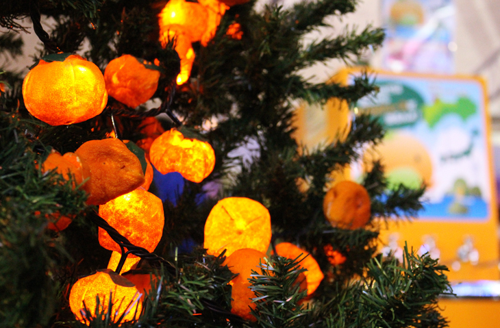 まつやま オレンジ クリスマス2014 in 新宿