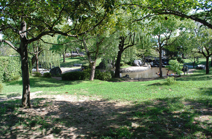 弘法大師が水を沸き出した杖ノ淵公園 瀬戸内 松山 里島めぐり 瀬戸内 まつやま里島めぐり連絡協議会